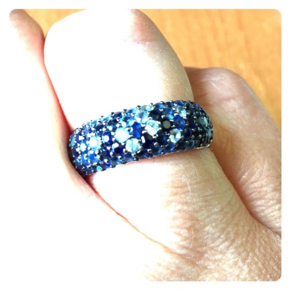 Gorgeous Effy Blue sapphire ring